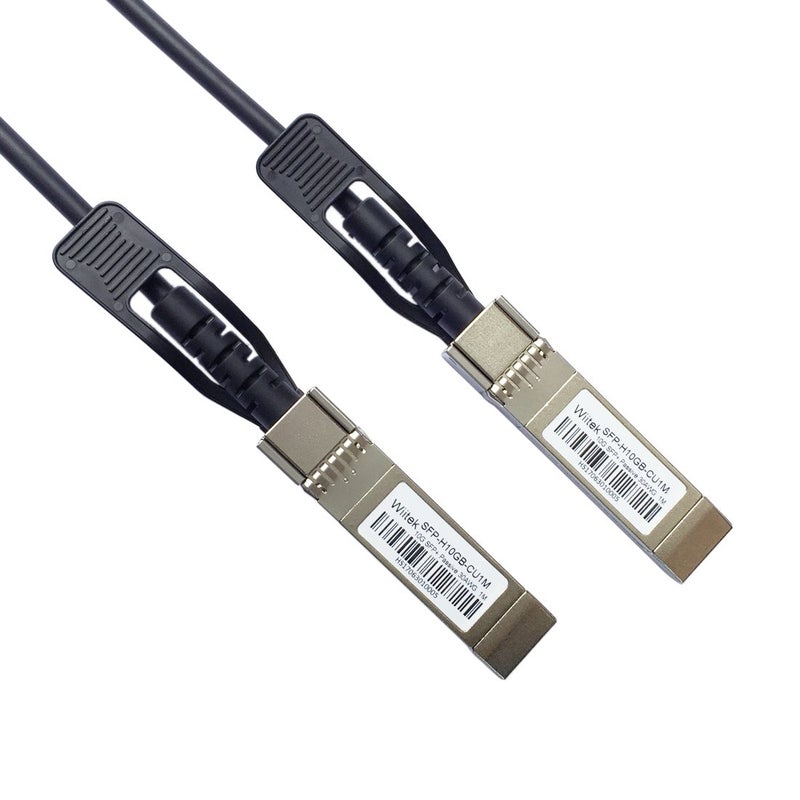 Wiitek 10G SFP+ DAC Cable 2M, 10Gbase-CU, SFP+ Direct Attach, Compatible with Cisco, Ubiquiti, TP-Link, Mikrotik, More - Image 3